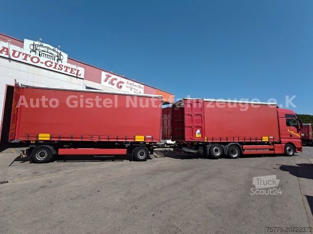 Автомобиль с заменяемым кузовом MAN TGX 26.510 6x2-4 LL*WB*Krone AZ18 + Krone WP7.3