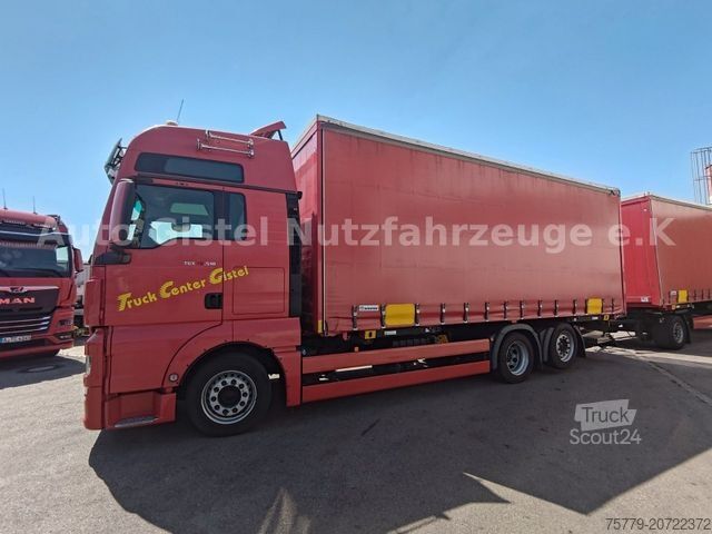 Автомобиль с заменяемым кузовом MAN TGX 26.510 6x2-4 LL*WB*Krone AZ18 + Krone WP7.3
