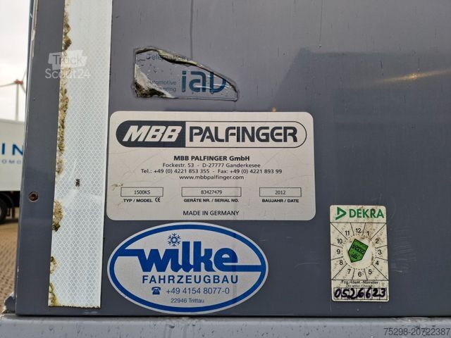 Рефрижераторный прицеп KRONE AZ / Ldbw / Carrier Supra 850MT-X / FRC 04.2018