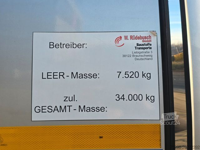 Tankoplegger KÄSSBOHRER STB / ADR Typ AT und FL / Lift / BITUMEN !!!!