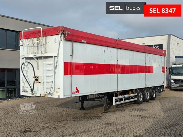Auflieger mit Walkingfloor STAS S300ZX /ADR Typ EX II, FL, OX, AT / 2 Liftachsen