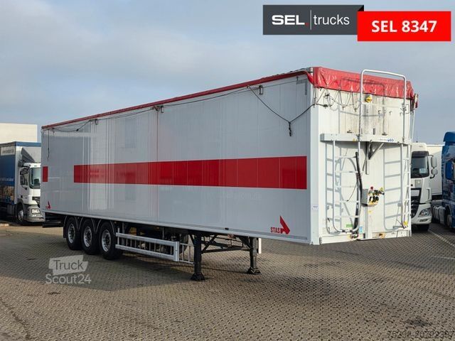 Auflieger mit Walkingfloor STAS S300ZX /ADR Typ EX II, FL, OX, AT / 2 Liftachsen