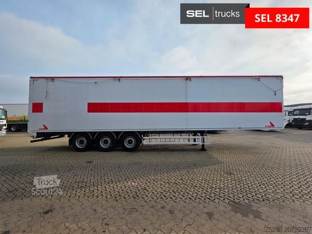 Auflieger mit Walkingfloor STAS S300ZX /ADR Typ EX II, FL, OX, AT / 2 Liftachsen