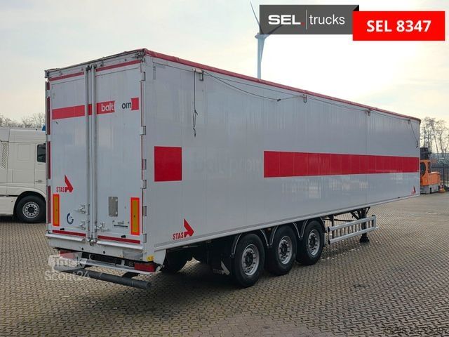 Auflieger mit Walkingfloor STAS S300ZX /ADR Typ EX II, FL, OX, AT / 2 Liftachsen