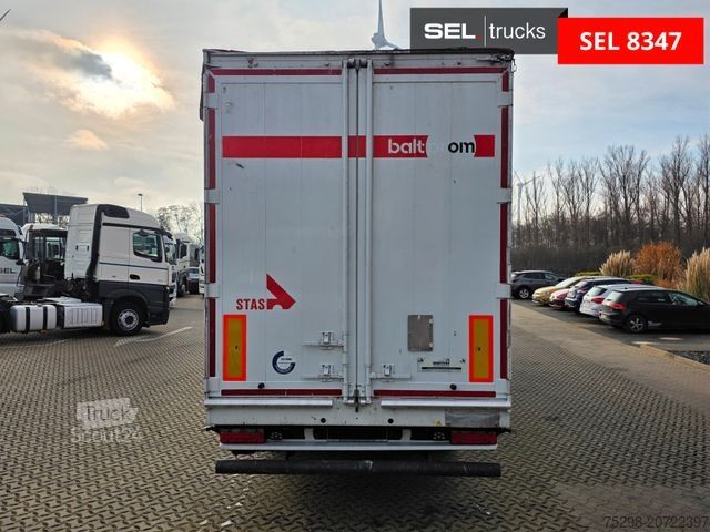 Auflieger mit Walkingfloor STAS S300ZX /ADR Typ EX II, FL, OX, AT / 2 Liftachsen