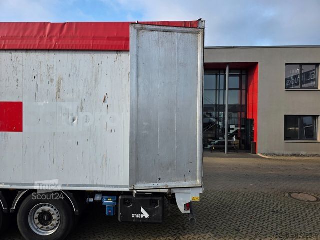 Auflieger mit Walkingfloor STAS S300ZX /ADR Typ EX II, FL, OX, AT / 2 Liftachsen