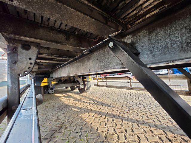 Auflieger mit Walkingfloor STAS S300ZX /ADR Typ EX II, FL, OX, AT / 2 Liftachsen