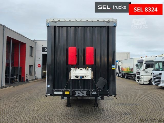 Открытый полуприцеп с тентом KRONE SD / EDSCHA / ADR Typ EX/II / Liftachse