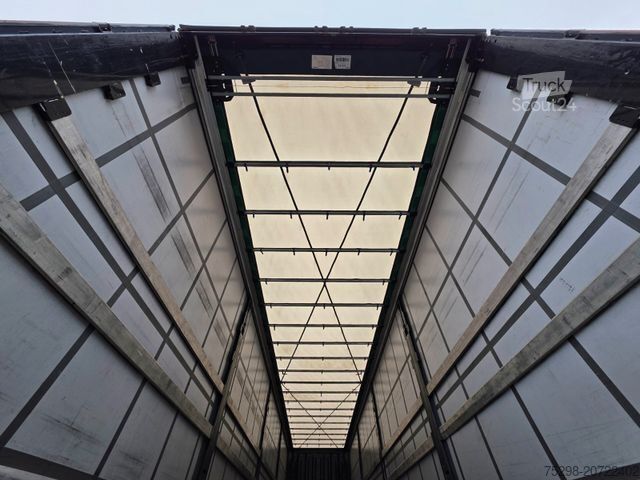 Открытый полуприцеп с тентом KRONE SD / EDSCHA / ADR Typ EX/II / Liftachse