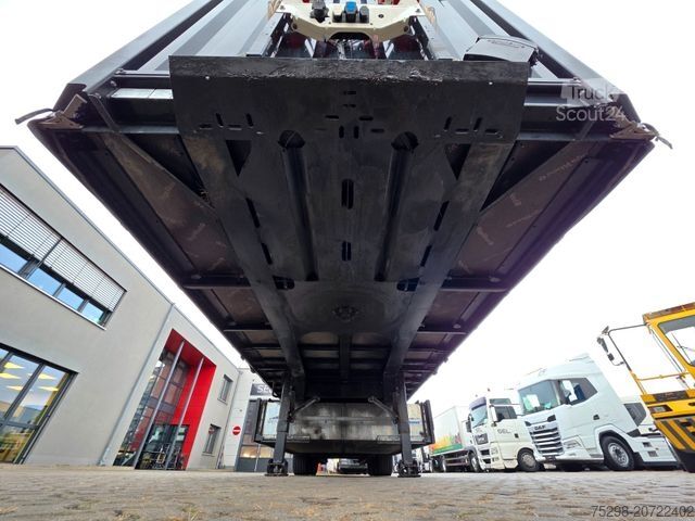 Открытый полуприцеп с тентом KRONE SD / EDSCHA / ADR Typ EX/II / Liftachse