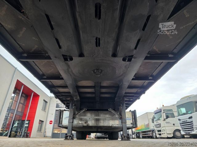 Открытый полуприцеп с тентом KRONE SD / EDSCHA / ADR Typ EX/II / Liftachse