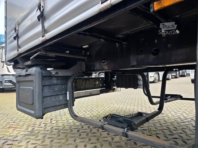 Открытый полуприцеп с тентом KRONE SD / EDSCHA / ADR Typ EX/II / Liftachse