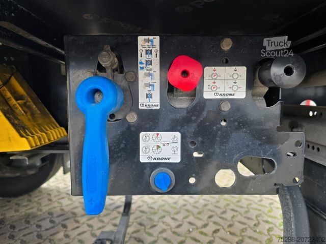 Открытый полуприцеп с тентом KRONE SD / EDSCHA / ADR Typ EX/II / Liftachse