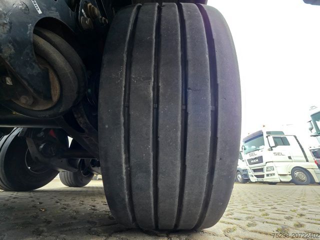 Открытый полуприцеп с тентом KRONE SD / EDSCHA / ADR Typ EX/II / Liftachse