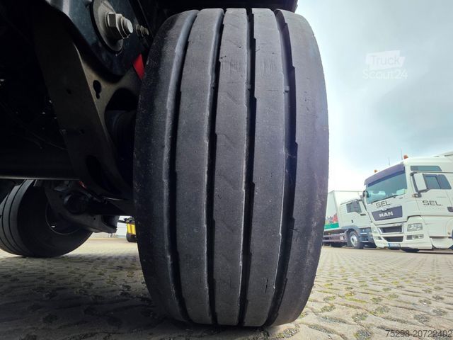 Открытый полуприцеп с тентом KRONE SD / EDSCHA / ADR Typ EX/II / Liftachse