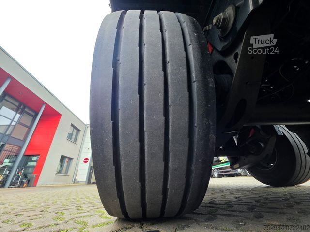 Открытый полуприцеп с тентом KRONE SD / EDSCHA / ADR Typ EX/II / Liftachse