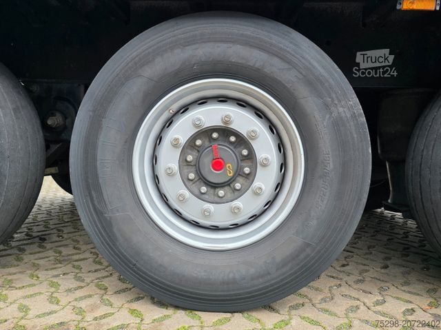 Открытый полуприцеп с тентом KRONE SD / EDSCHA / ADR Typ EX/II / Liftachse