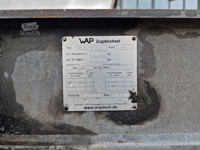 Kofferanhänger ROHR RZK/18M / 2 Achsen - Tandem