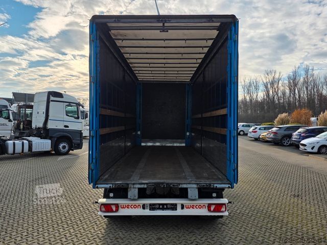 Open trailer with tarp WECON APD218 / Aluklappen