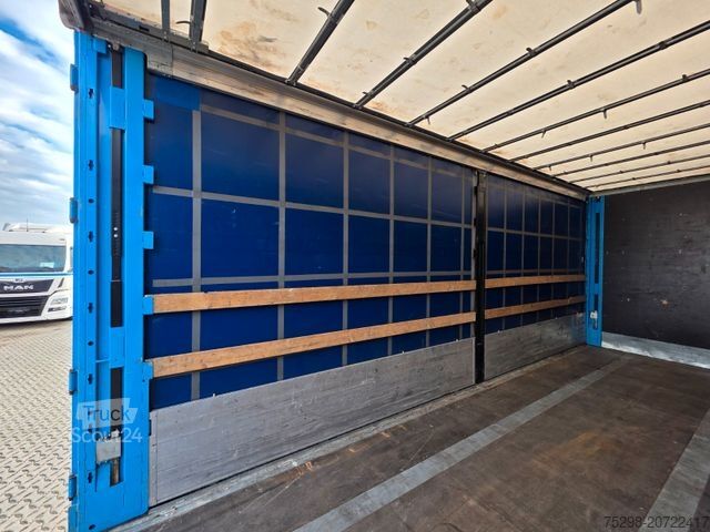 Open trailer with tarp WECON APD218 / Aluklappen