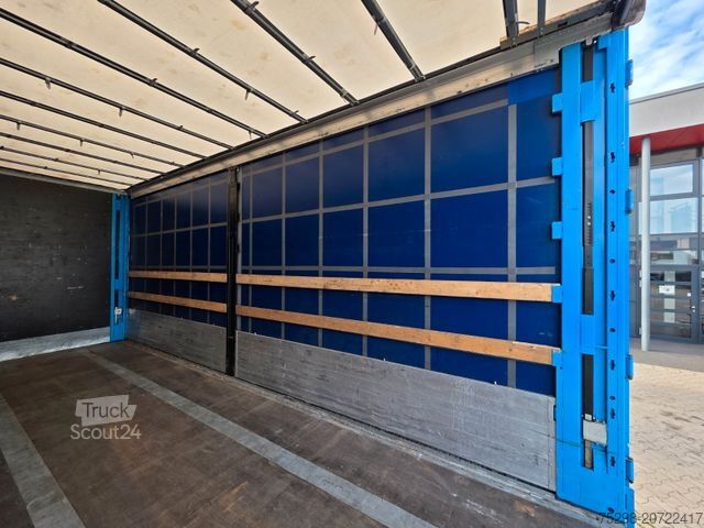 Open trailer with tarp WECON APD218 / Aluklappen