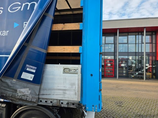 Open trailer with tarp WECON APD218 / Aluklappen