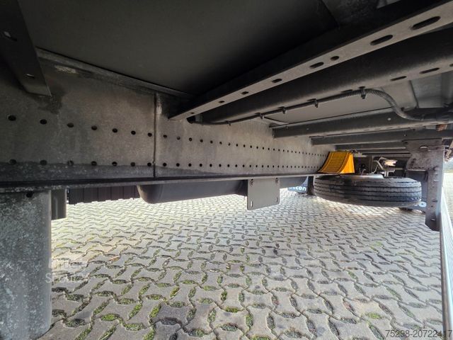 Open trailer with tarp WECON APD218 / Aluklappen