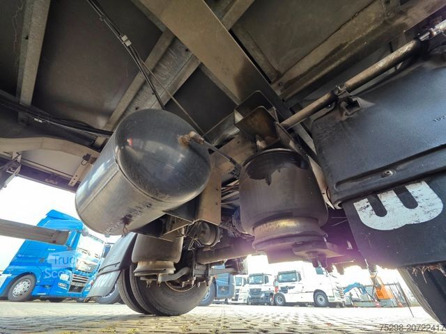 Open trailer with tarp WECON APD218 / Aluklappen