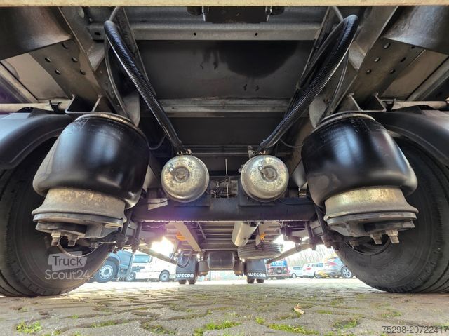 Open trailer with tarp WECON APD218 / Aluklappen