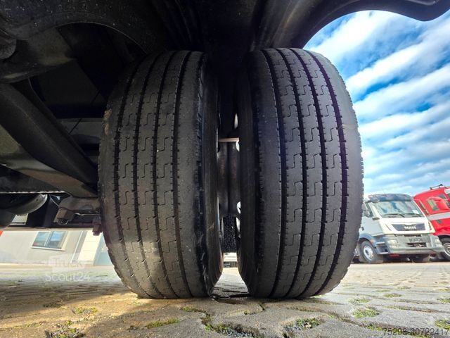 Open trailer with tarp WECON APD218 / Aluklappen