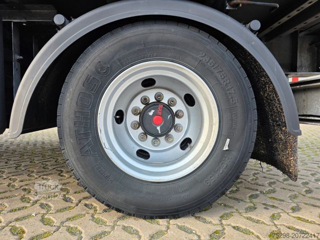 Open trailer with tarp WECON APD218 / Aluklappen