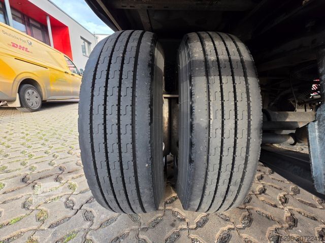 Open trailer with tarp WECON APD218 / Aluklappen