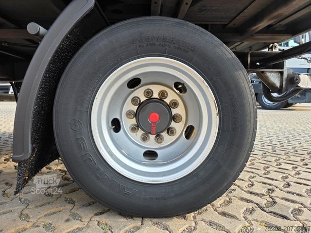 Open trailer with tarp WECON APD218 / Aluklappen