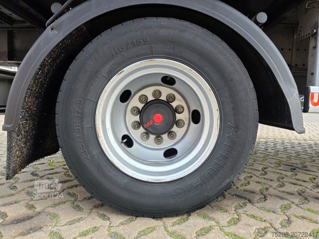 Open trailer with tarp WECON APD218 / Aluklappen