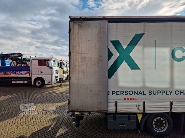 Open oplegger met zeil KÖGEL S24-1 / Hubdach / EDSCHA