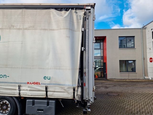 Open oplegger met zeil KÖGEL S24-1 / Hubdach / EDSCHA