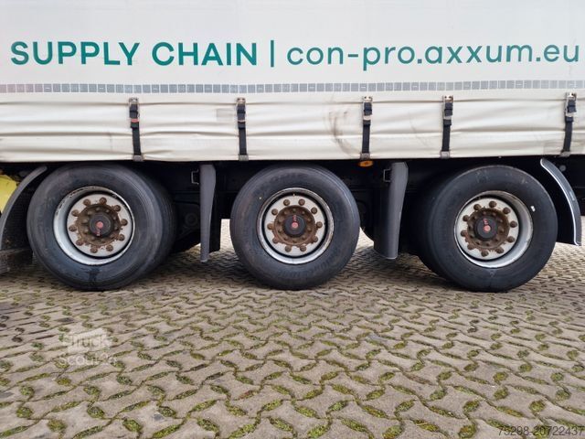 Open oplegger met zeil KÖGEL S24-1 / Hubdach / EDSCHA