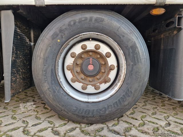 Open oplegger met zeil KÖGEL S24-1 / Hubdach / EDSCHA