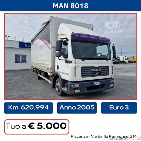 MAN 8018 EURO 3 con freno de disco MAN 8018 con disco