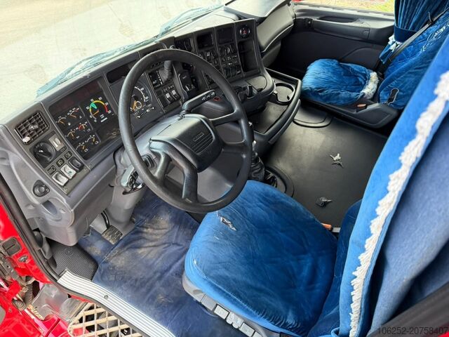 Iekraušanas platforma Scania 164L-480 V8 6x4 BAUSTOFF + KRAN HIAB 350-4 + JI...