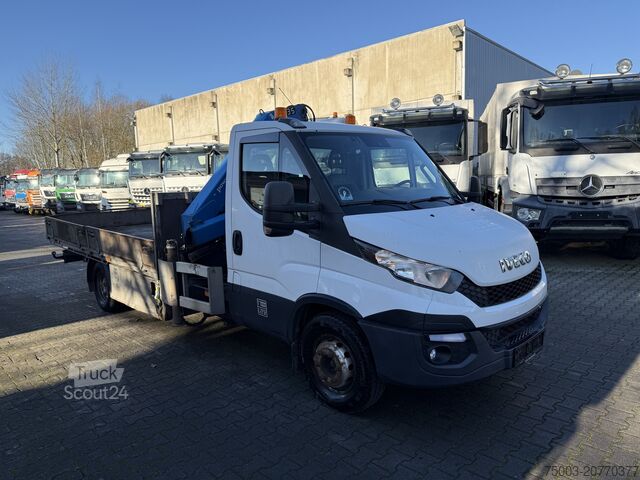 Lastbilmonteret kranvogn Iveco Daily 70C17 HMF 635 Kran bis 11 Meter
