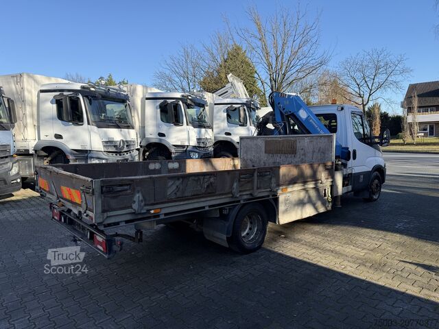 Lastbilmonteret kranvogn Iveco Daily 70C17 HMF 635 Kran bis 11 Meter