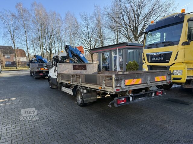 Lastbilmonteret kranvogn Iveco Daily 70C17 HMF 635 Kran bis 11 Meter