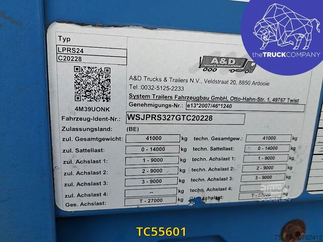 انزلاق القماش المشمع A&D