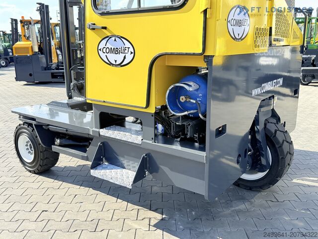 четырёхсторонний автопогрузчик Combilift C5000XL GAS TRIPLEX 6000 EXTENDABLE FORK