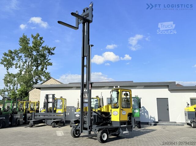 Keturs kryptimis krautuvas Combilift C5000XL GAS TRIPLEX 6000 EXTENDABLE FORK