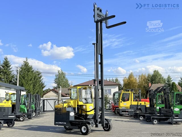 Keturs kryptimis krautuvas Combilift C5000XL GAS TRIPLEX 6000 EXTENDABLE FORK