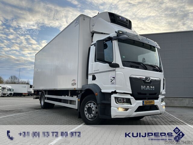 Prevoz v hladilniku/zamrznjenem stanju Man TGM 18.250 / Carrier Koeler -30 gr / Chereau Fr...