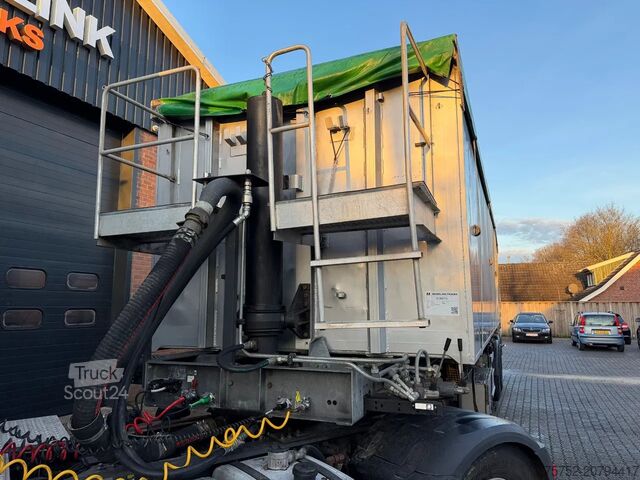 Kiper tovornjak Fliegl 55m3 Blaaskipper/Schleuse Liftas 2 tussenschotten