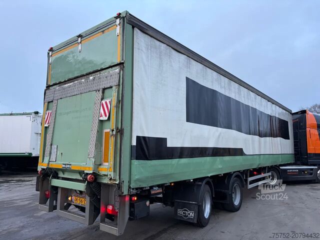 Stumdomi tentai Pacton 2AS City 12.6M Dhollandia Laadklep 2500KG Stuur...